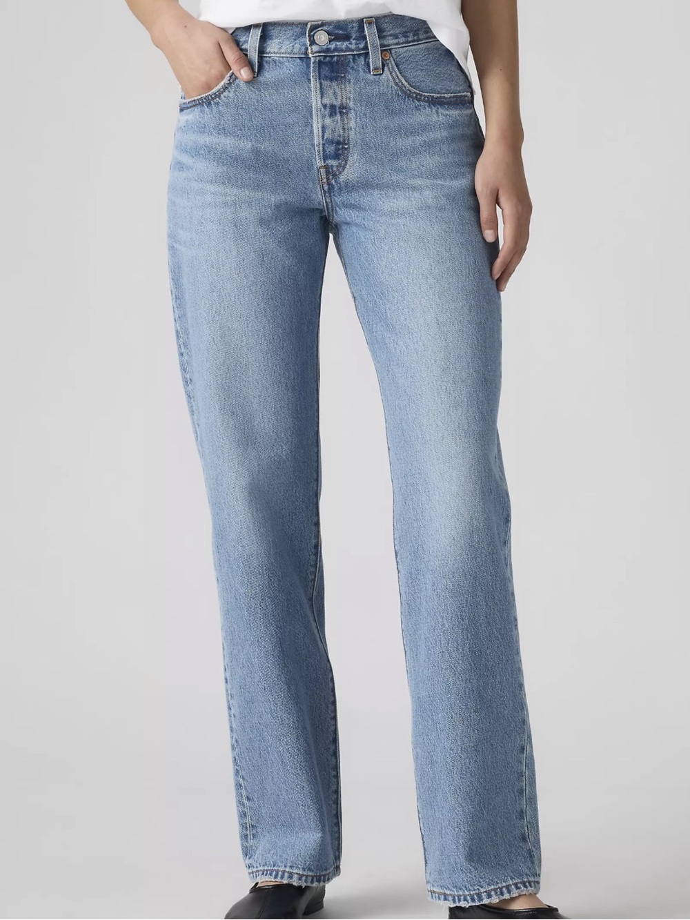 Light Blue '90s Straight Women's Jeans